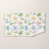 Baby Zee Turtles Roze Bad Handdoek (Handdoek)