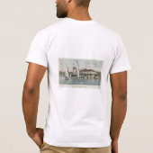 Baby  Zeilboot Briefkaart Shirt (Achterkant)