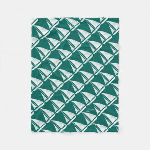 Baby Zeilboot Fleece Deken