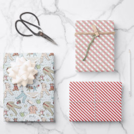 Baby zijn koude Baby shower buiten de winter Inpakpapier Vel