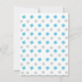 baby zijn koude buiten dank u kaarten (Achterkant)