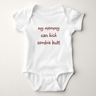 BABY ZOMBIE MAAR KICKER ONE-SIE ROMPER