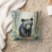 Baby Zwart Beer Jongens Kussen (Deken)