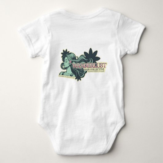 baby-zwerver romper (Achterkant)
