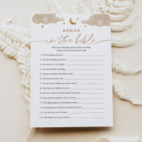 Babybaby's in het Baby shower van de bijbel Twinkl