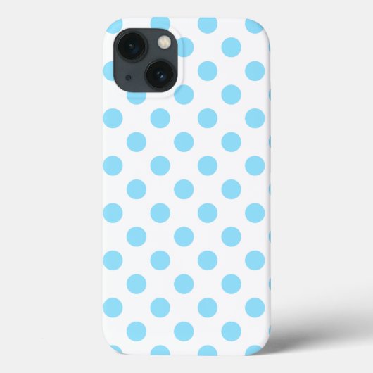 Babyblauw en witte haarvlekken Hoesje-Mate iPhone  Case-Mate iPhone Case (Achterkant)