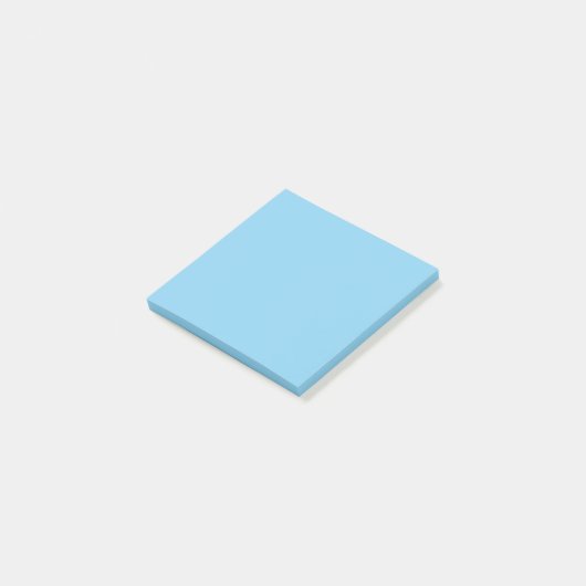 Babyblauw Post-it® Notes (Schuin)