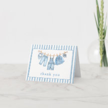 Babyblauwe spijkerbroek Baby Shower Waslijn Denim
