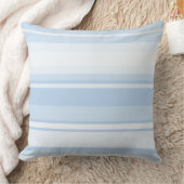 Babyblauwe strepen kussen (Deken)