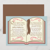 Babybook Shower-uitvindingen Kaart (Voorkant / Achterkant)