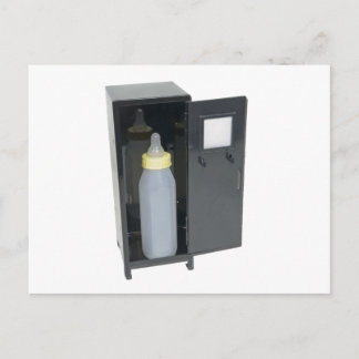 BabyBottleInLocker122111 Briefkaart