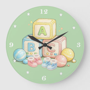 BABYCLOCK-ABCBLOCKS-C - Klokken