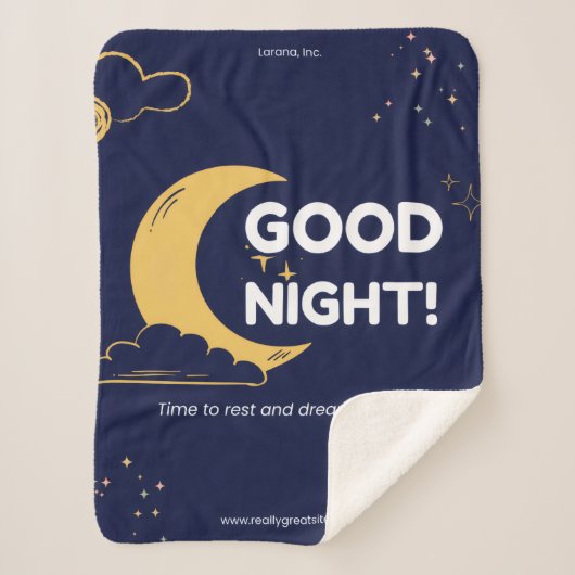 Babydeken Sherpa Deken (Voorkant)