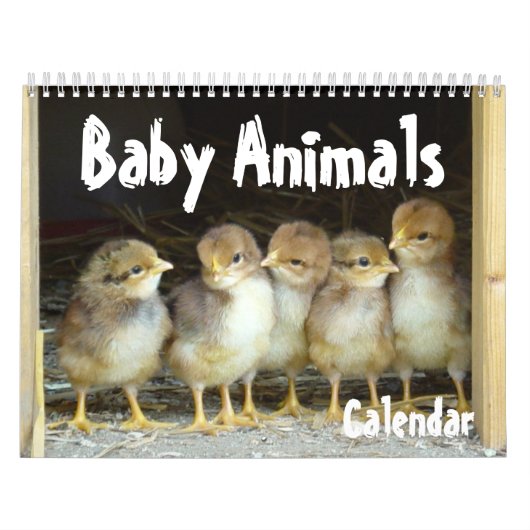 Babydieren Agenda Kalender (Hoes)
