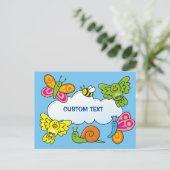 Babydieren Briefkaart (Staand voorkant)