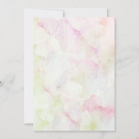 babydieren maskeren Baby shower per postuitnodigin (Achterkant)