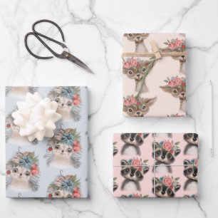 Babydierentuin Inpakpapier Vel