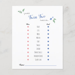 Babydouche baby voorspelt tweeledig beer-thema