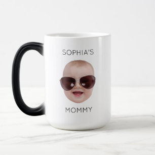 Babygezicht met kinderfoto cadeau voor familie Nie Magische Mok
