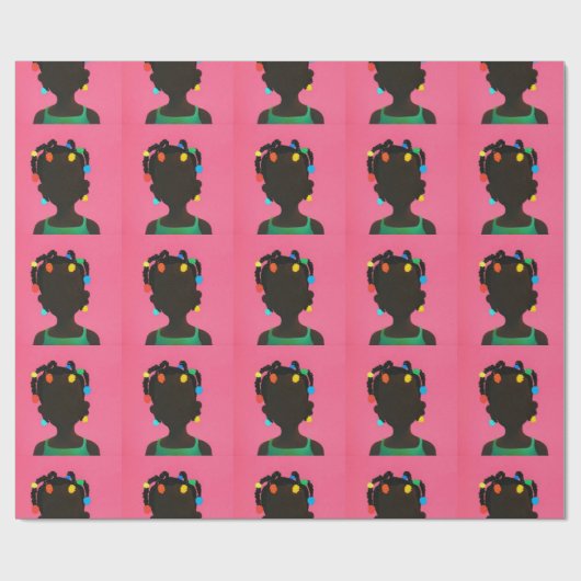 BabyGirl-inpakpapier Cadeaupapier (Vlak)