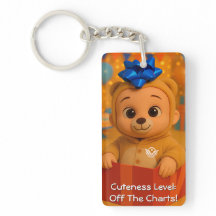 babyJoy S4 #12 & LittleDude S8 #14 sleutelhanger