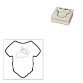 Babykleding Rubberstempel (Gestempeld)
