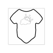 Babykleding Rubberstempel (Afrduk)