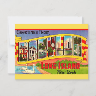 Babylon Long Island Begroetingskaart  Briefkaart