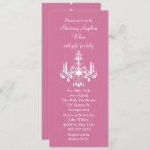 Babyluchters (lichtroze) kaart (Voorkant / Achterkant)