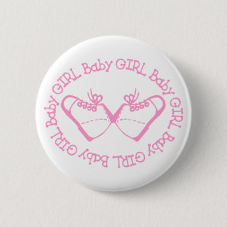 Babymeisjesschoenen Ronde Button 5,7 Cm