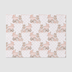 Babymeisjeswagens Tissuepapier