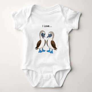 Babyoutfit met cartoon vogels romper
