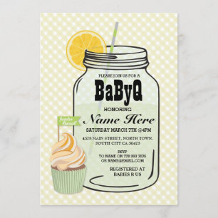 BaByQ Gender onthullen Baby shower Twins Mint Invi Kaart