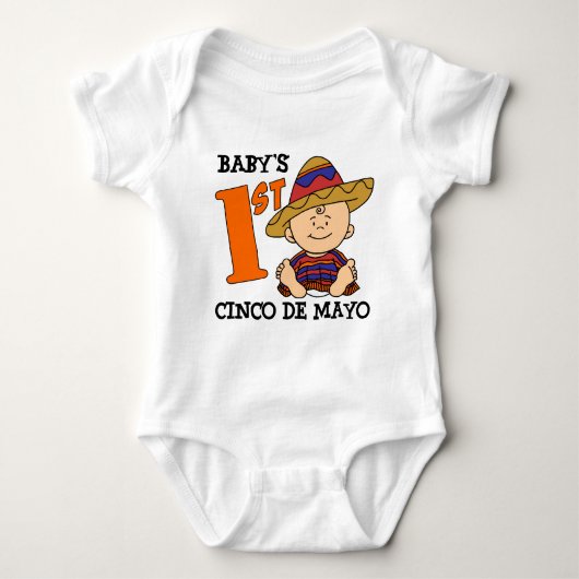Baby's 1e Cinco De Mayo Romper (Voorkant)