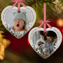 Baby's 1e Kerst Zilveren Lijst Foto