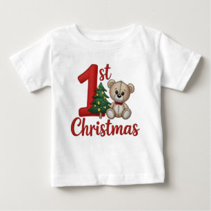 Baby's 1e Kerstmis Borduurpakket – Vier Hun Eerste