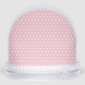 Baby's 1st Christmas Bow Snow Globe - Pink (Arrière)