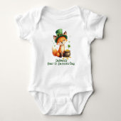 Baby's 1st St. Patrick's Day, Foxy & Fortunate Romper (Voorkant)