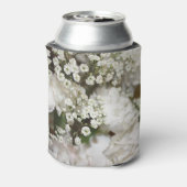 Baby's ademfoto, gepersonaliseerde bruiloft blikjeskoeler (Blikje Achterkant)