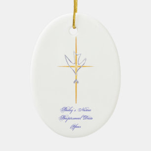 Baby's Baptismal Ornament