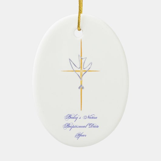 Baby's Baptismal Ornament (Voorkant)