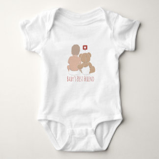 Baby's best friend romper