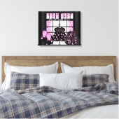 Baby's Birthdate Wrapped Canvas Afdruk (Insitu (Slaapkamer))