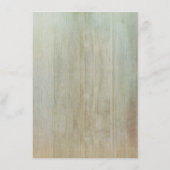 Baby's Breath en Lantaarn Wedding Details Informatiekaartje (Achterkant)