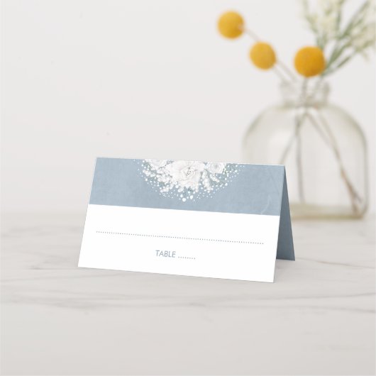 Baby's Breath Floral Dusty Blue Wedding (Voorkant)
