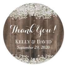 Baby's Breath Floral Schuur Wood Rustieke bruiloft