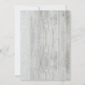 Baby's Breath Mason Jar Rustic Barn Verjaardagsfee Kaart (Achterkant)