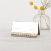 Baby's Breath Mason Jar Rustieke Burlap Kant (Voorkant)