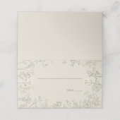 Baby's Breath Off White Elegant Wedding (Buitenkant ongevouwen)