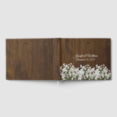 Babys Breath Rustic Wedding Guest Book Gastenboek (Volledig)